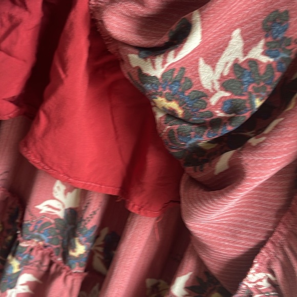 Free People ‘All I Got’ maxi dress with asymmetrical tiers, size 2 - Picture 6 of 11